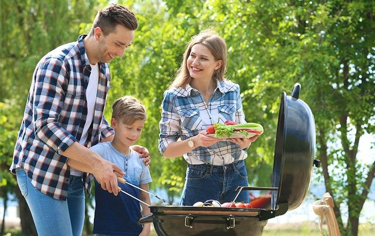 Family camping